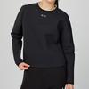 Nike Solid Color Loose Fit Crewneck Sweatshirt Women Tops Black 930766-010