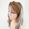 New Wide Cross Headbands For Woman Solid Hairband Elastic Sports Yoga Headwear Girls Hair Band Hair Accessories Korean Style