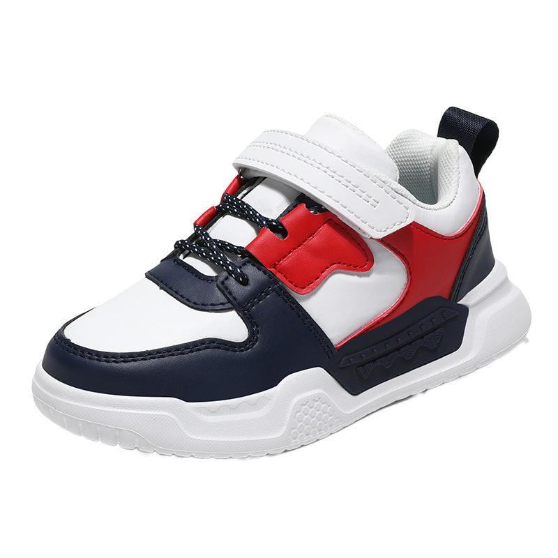 Board shoes new sports shoes little white shoes shoes leather surface girls children middle aged older boys autumn and winter