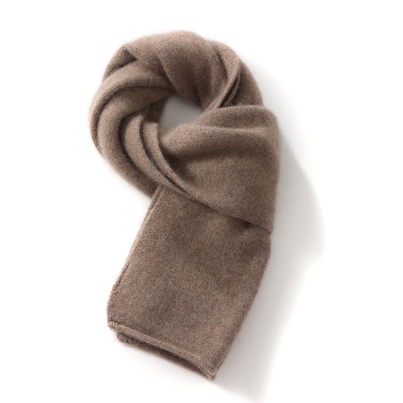 Premium 100% Cashmere Thick Knit Scarf for Parent-Child/Couples