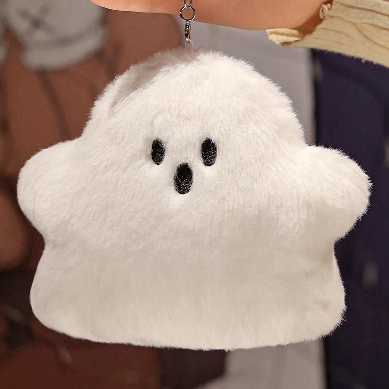 New Favorite Cloud Ghost Throw Pillow Halloween Gift Cute Funny Plush Toy Sofa Cushion