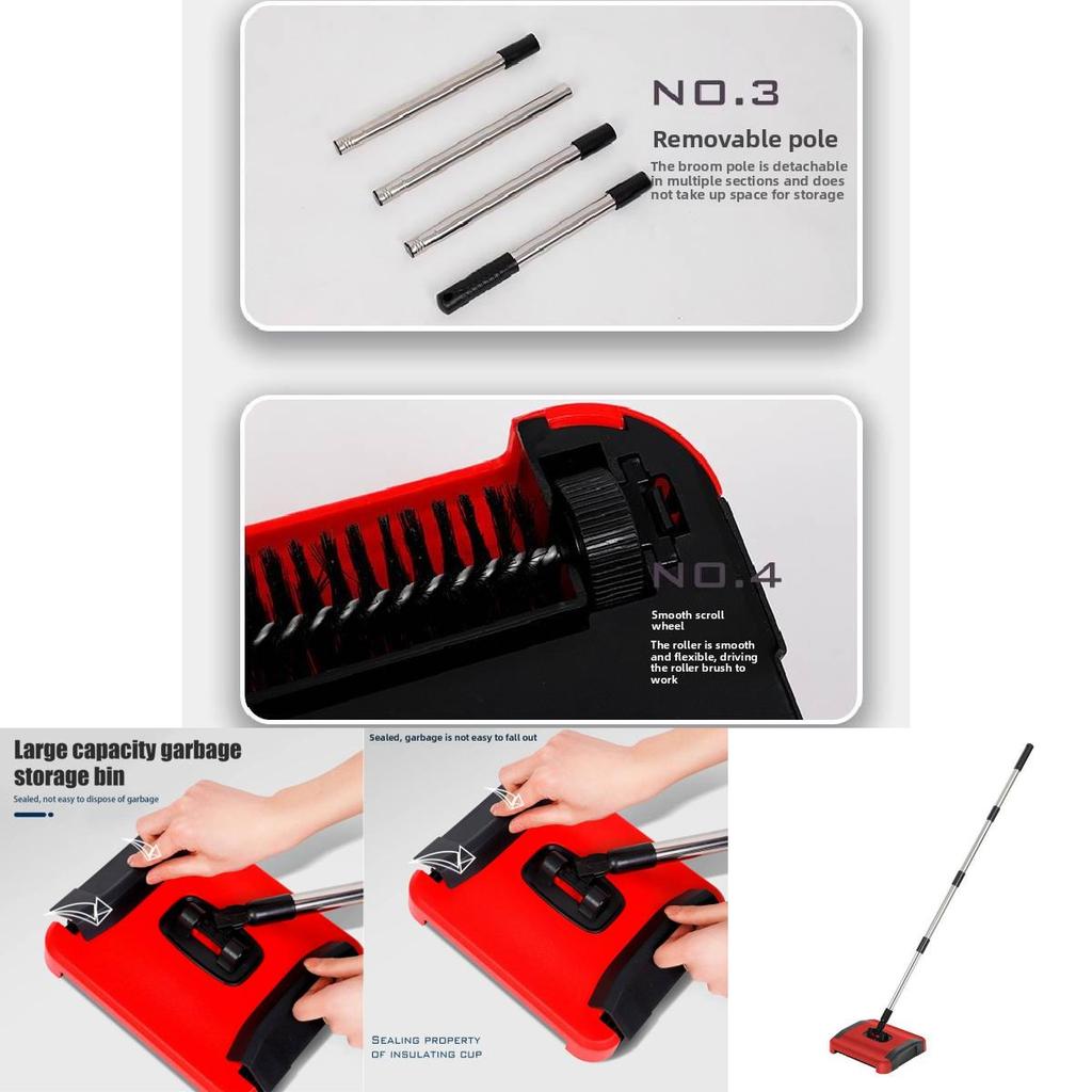 Domestic Floor Broom Kit With Lightweight Design For Household And Office Use