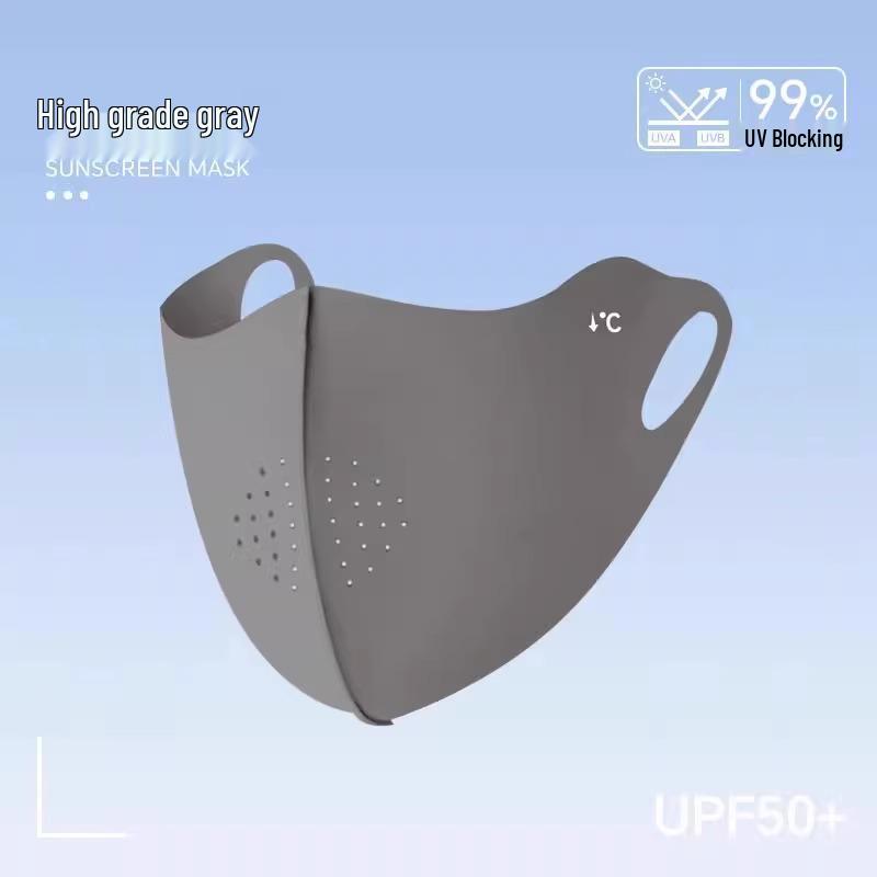 2025 Unisex 3D Ice Silk Sunscreen Mask: High-Value, UV-Protective, Breathable Summer Face Cover