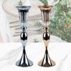 European Electroplated Wrought Iron Mermaid Flower Stand for Wedding Decoration