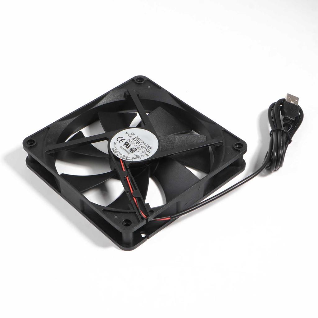 140mm DC5V USB Connector CPU Cooler Radiator 14cm 140x140x25mm Computer PC Case Cooling Fans