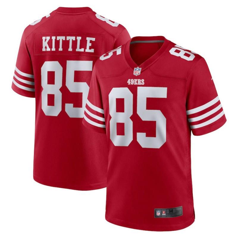2026 NFL Short Sleeve Jersey San Francisco 49ers Embroidered Football