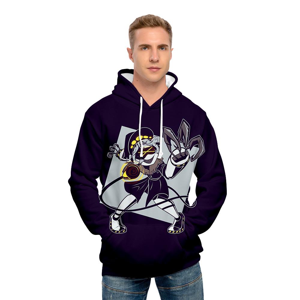 5 Colors Murder Drones Anime Hoodie Tie Dye Hoodie Streetwear Cartoon Printed Hooded Sweatshirt Men Women Cosplay Sports Pullovers