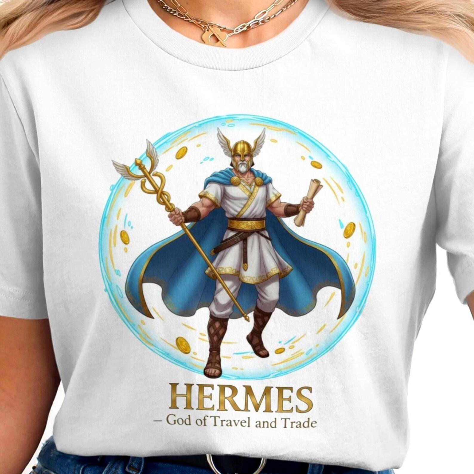 Hermes T-Shirt | Greek Mythology | Vintage Greek God Tee XL