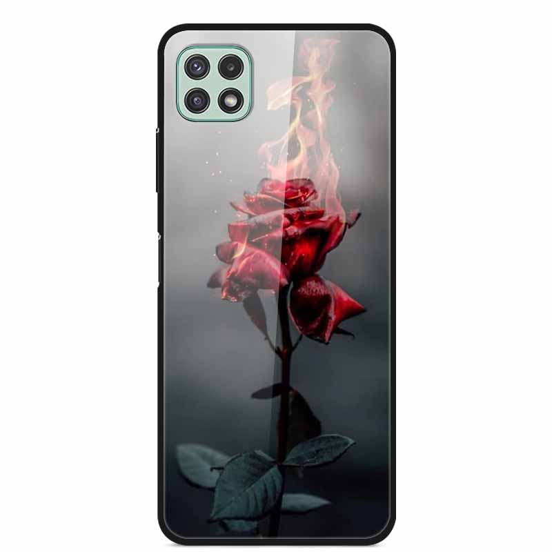 For Samsung Galaxy Wide5 Case Tempered Glass Hard PC Phone Back Cover for Galaxy Wide 5 Bumpers Cases Shell Coque 6.6'' SM-E426S