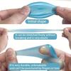 Soft Silicone Toe Sleeves Toe Protectors, Reduce Friction Prevents Nail Insertion For Wound Care And Cutaneous Infections