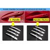 for Mazda CX-5 2012-2016 Accessories Chrome Door Handle CX5 2013 2014 2015 Luxury No Rust Car Sticker Car Styling