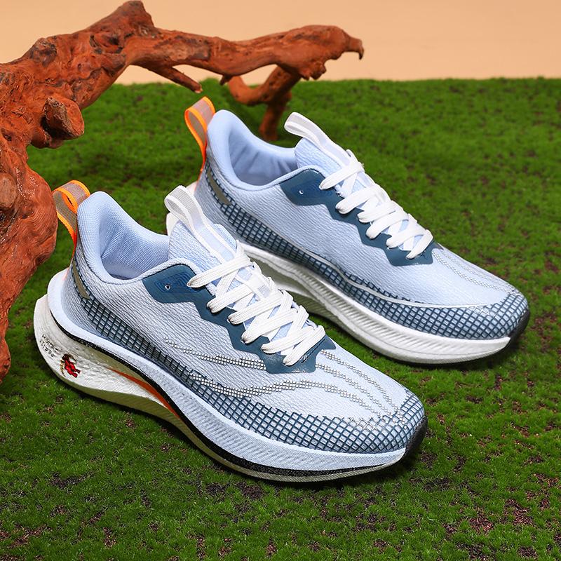 

Мужские кроссовки марафонские дышащие кроссовки для мужской обуви, удобная повседневная спортивная обувь, спортивные кроссовки Tenis Masculino 36 синий