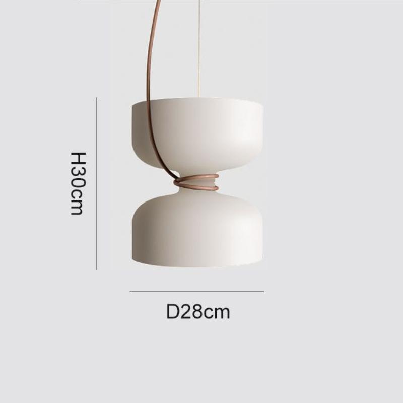 Nordic Creative Art Pendant Light Restaurant Bedroom Chandelier Forged Iron Lampshade Modern Design Decorative Lighting Fixtures