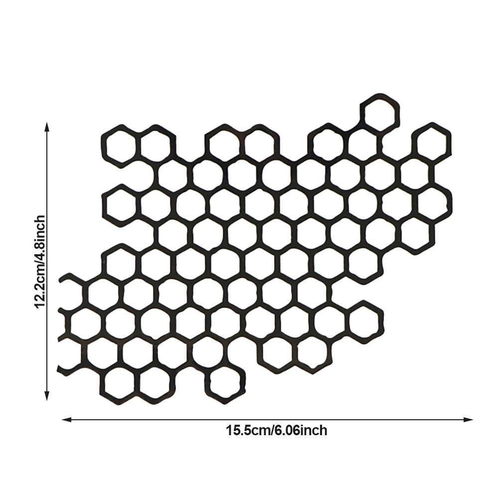 

Car DIY Honeycomb Sticker Auto Rear Tail Light Lamp Car StylingTaillight Hollow Fashion Decals Decoration Wrap Film 48*30cm