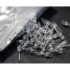 100PCS 5mm Warm White LED Diode Lights Clear Emitting LEDs for High Intensity Super Bright Lighting Bulb Lamps Electronics Components Lamp Diodes