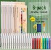 HAGOROMO Dust-Proof Colored Chalk for Kids and Teachers