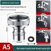 4/6-Minute Faucet Adapter & Spout Converter for Washing Machine Hose