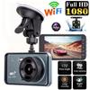 4-Zoll-Touchscreen-Dual-Lens-Fahrrekorder, Mobiltelefonverbindung, DVR, 1080P HD, 24-Stunden-Parküberwachung, WIFI-Dashcam