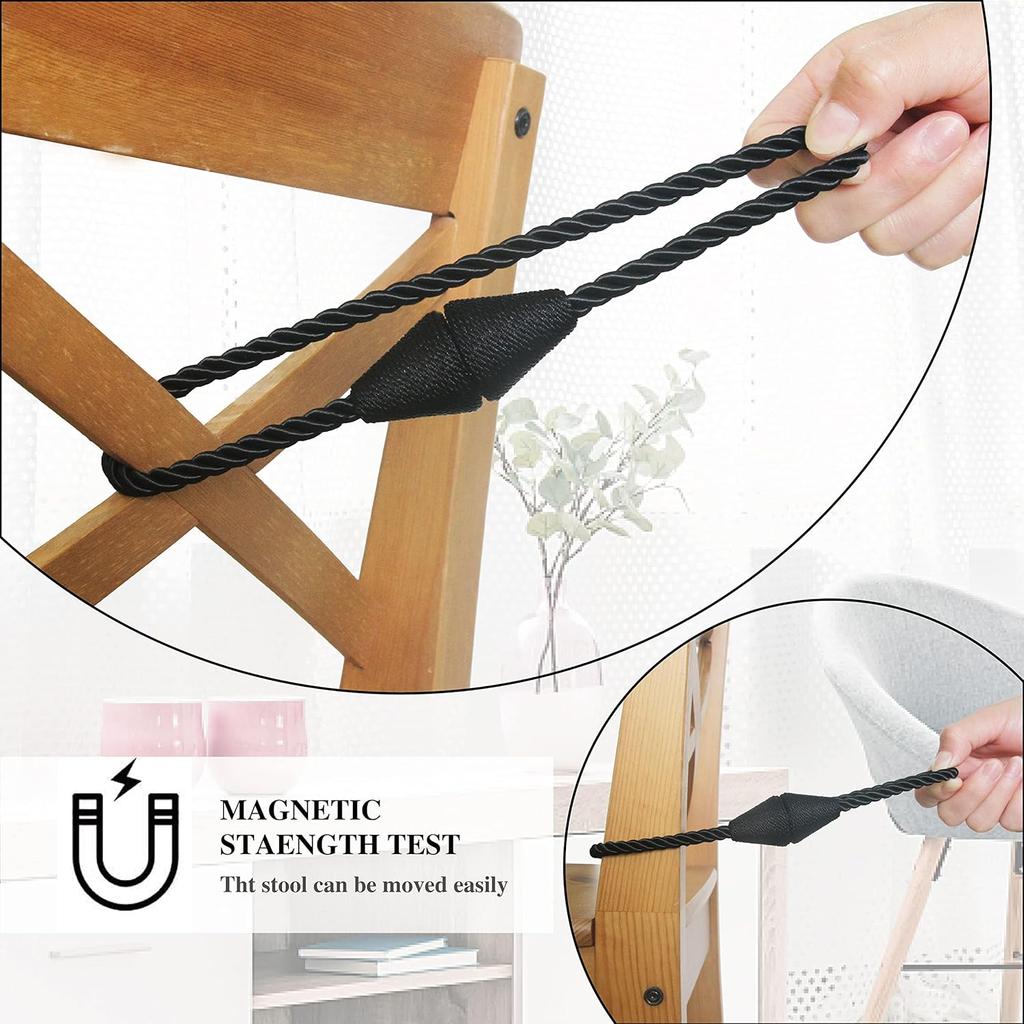 Magnetic Curtain Tieback No Drill Curtain Holder Cylinder Curtain Buckle Curtain Tie Clip Home Curtain Accessories