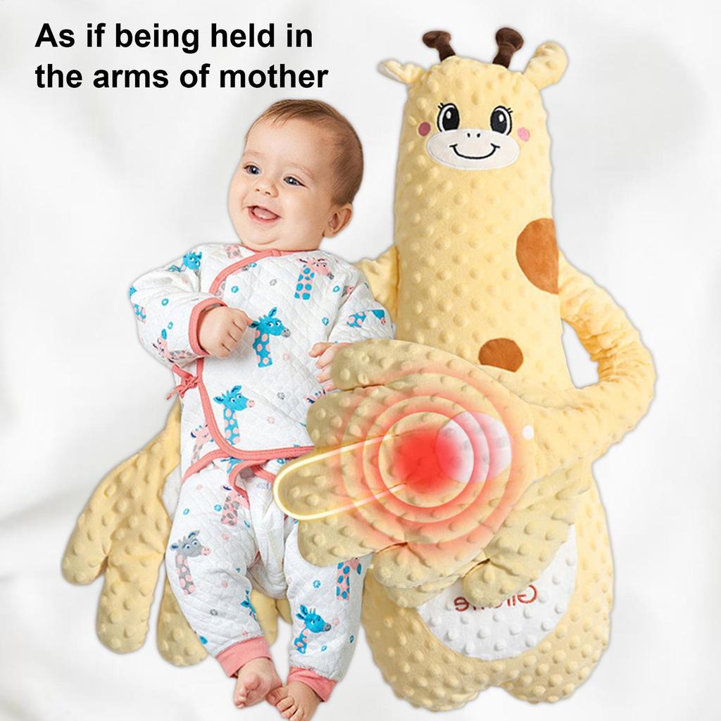 68cm Baby Startle Prevention Sleep Aid Baby Patter For Sleep Companion Automatic Palm Patting Sleeping Pillow Soothing Toys