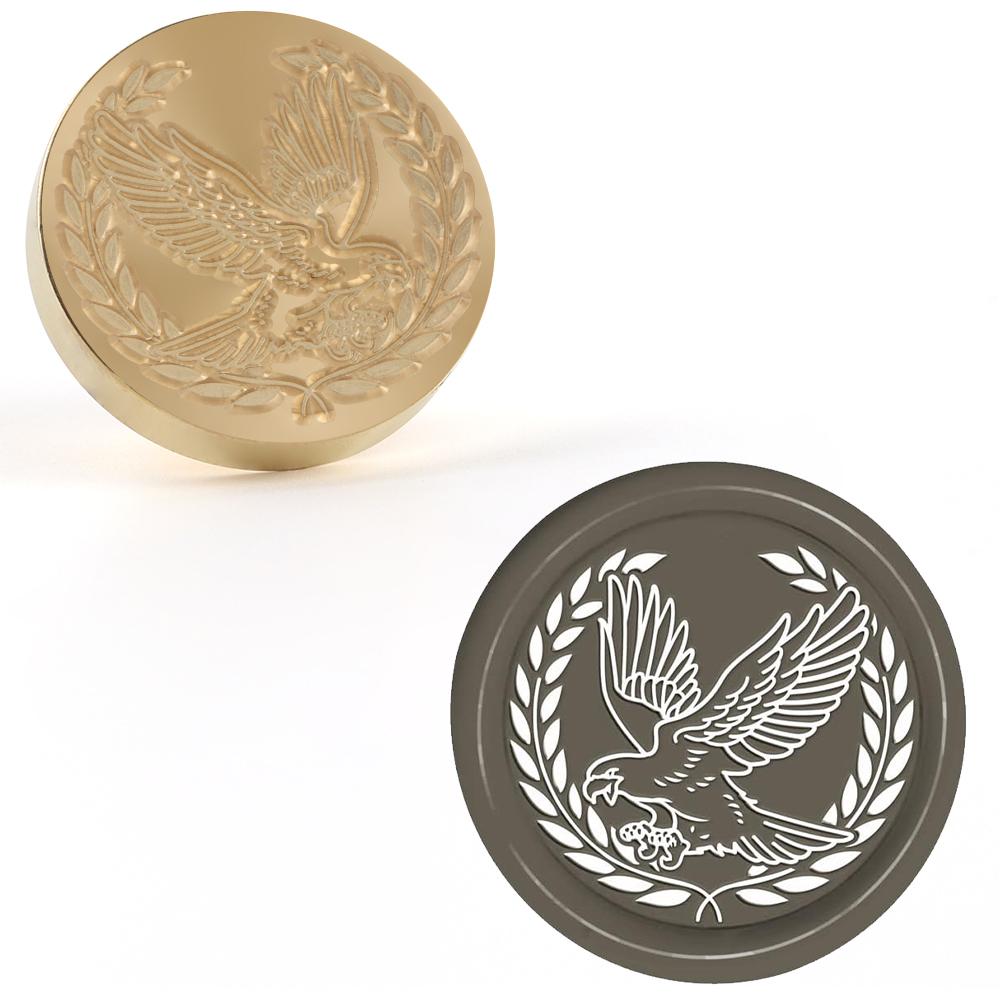 Birds Series Wax Seal Stamp Pigeon, Eagle, Owl, Crow Vintage Wax Seal Stamp Brass Heads for Wedding Envelope, Invitation Decorat