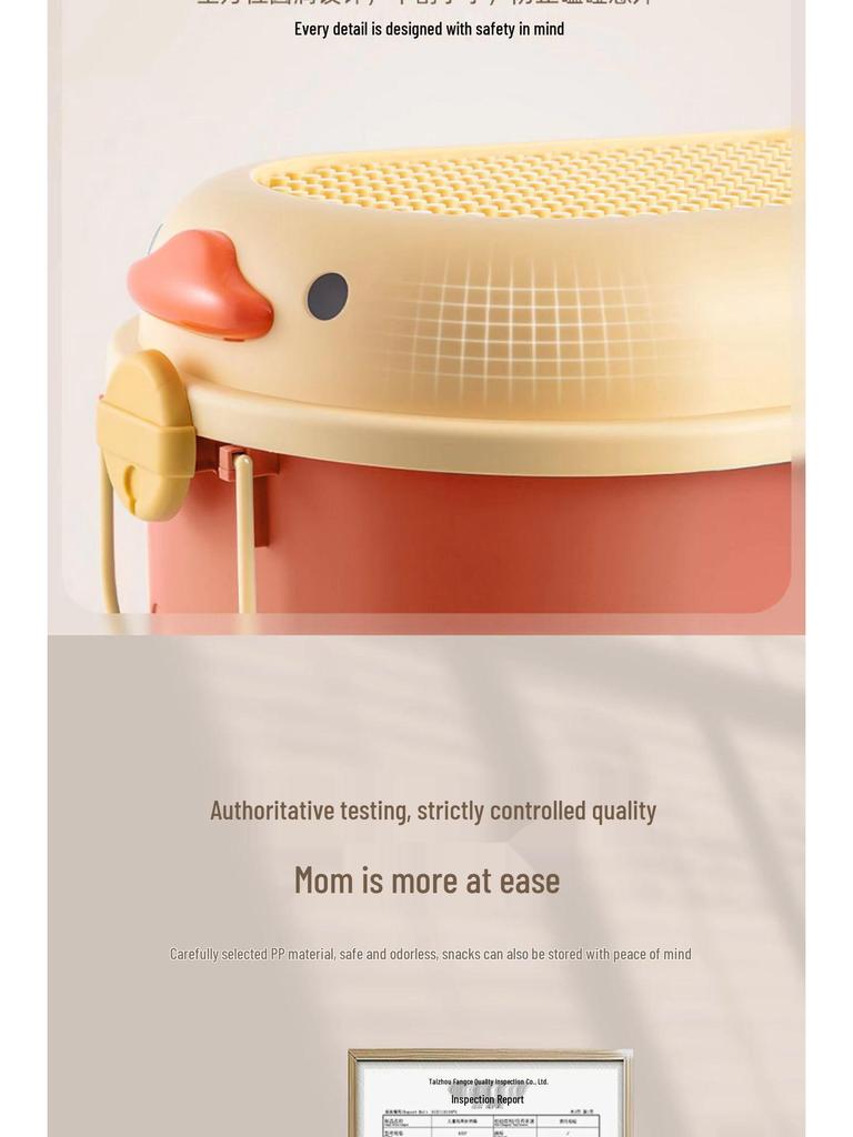 QiMiao Cute Piggy Toy & Clothes Organizer for Kids