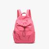 Schoolbag new large-capacity backpack, high-end solid color backpack, commuter bag for work, women's short-distance travel small backpack.