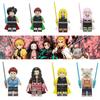 Demon Tanjiro Slayer Minifigures Nezuko Building Block Puzzle Toy Kids Gifts