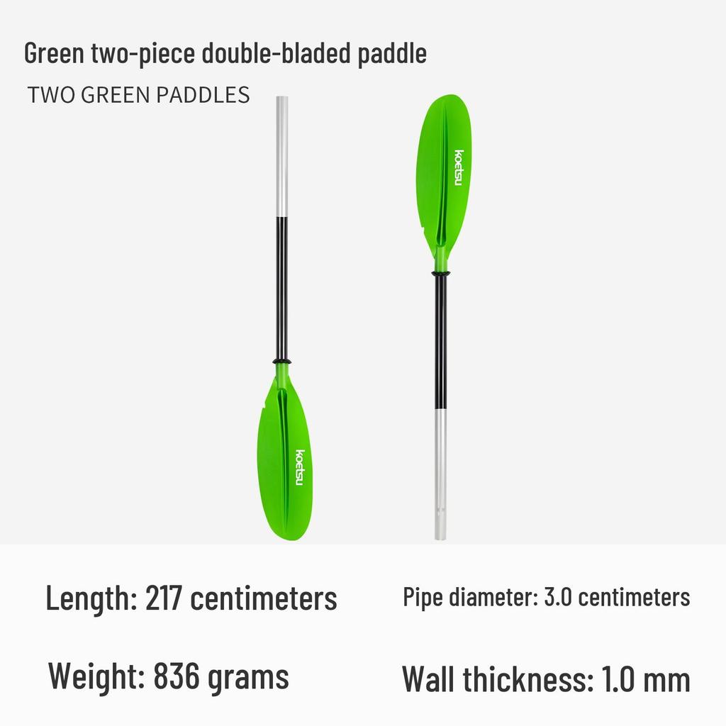 KOETSU Surf Paddleboard Dual-Use Aluminum Paddle: Single/Double Head Kayak & Paddleboard Paddle