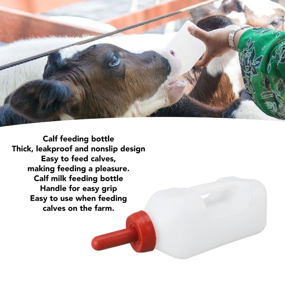 Silikon-Zitzenkälber-Milchflasche Dickes Design Kälbermilchflasche Weidefütterung