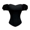 Europäischer & Amerikanischer Streetstyle Off-Shoulder Schlankmachendes Korsett-Top für Damen