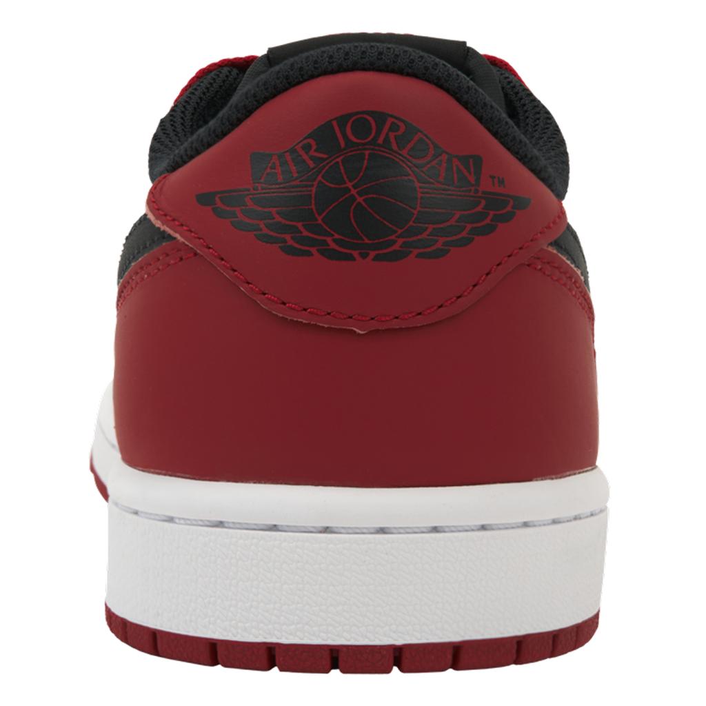 Air Jordan 1 Retro Low OG Black Toe Unisex Sneakers White Varsity-Red CZ0790-106
