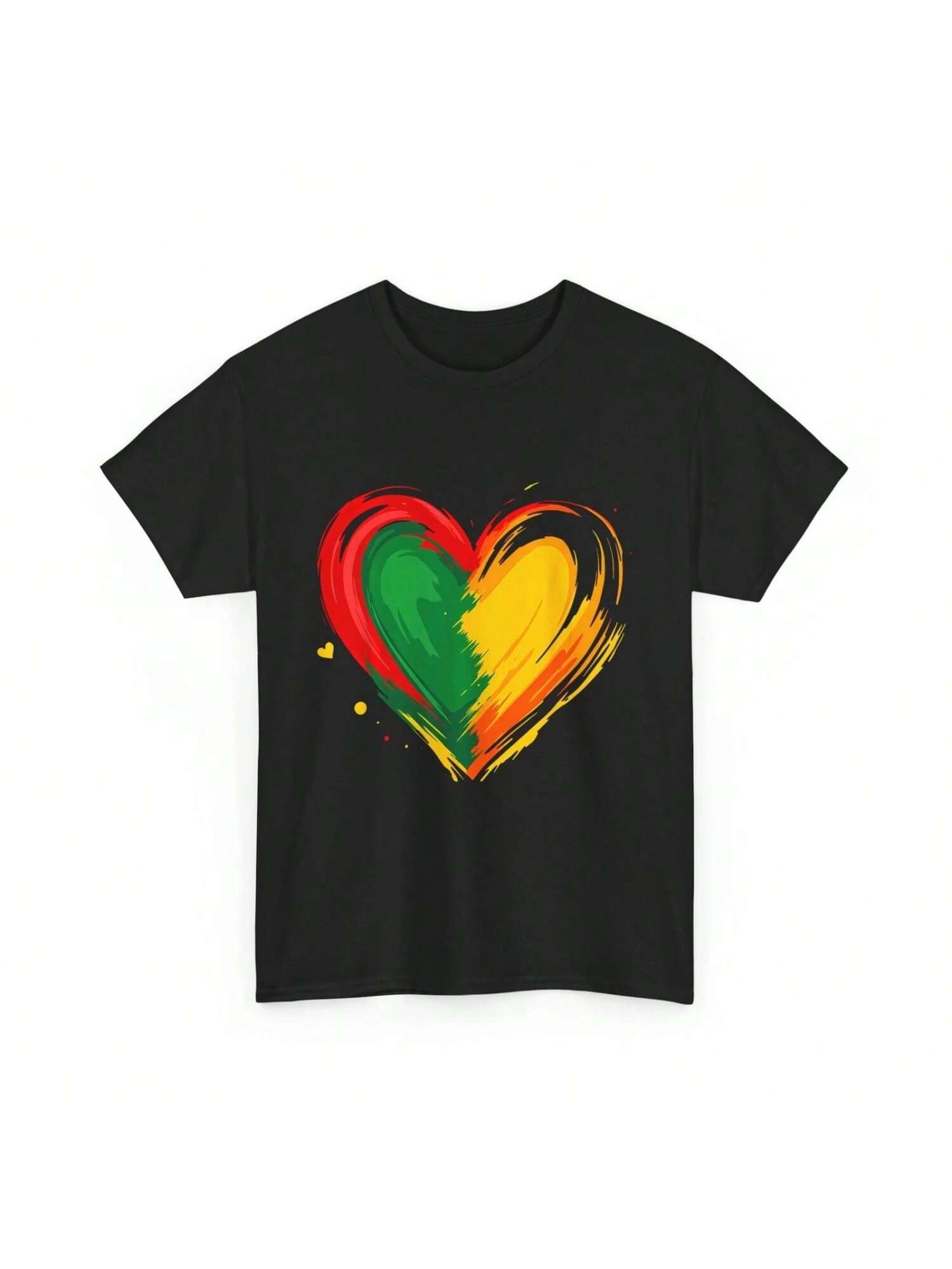 African HearT T Shirt Month American Cute S разноцветный