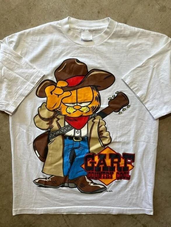 

White Cartoon T-T-Shirt Basic Tee NH20359 NEW ITEM L