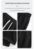 Men's American Style Casual Drapey Trousers: Spring/Autumn Loose Wide-Leg Sports Pants