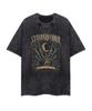 STANDARDERROR 87-Stan338 Vintage Moon Castle Pigment Short Sleeve T-Shirt (3 Colors)