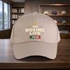 No Boxing Life Team Printed Baseball Cap  Adjustable Snapback Hat for Travel  Streetwear