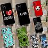 Football Soccer Ball Case For Samsung Galaxy A54 A34 A24 A14 A12 A22 A32 A52 A51 A71 A13 A23 A33 A53 A73 Cover