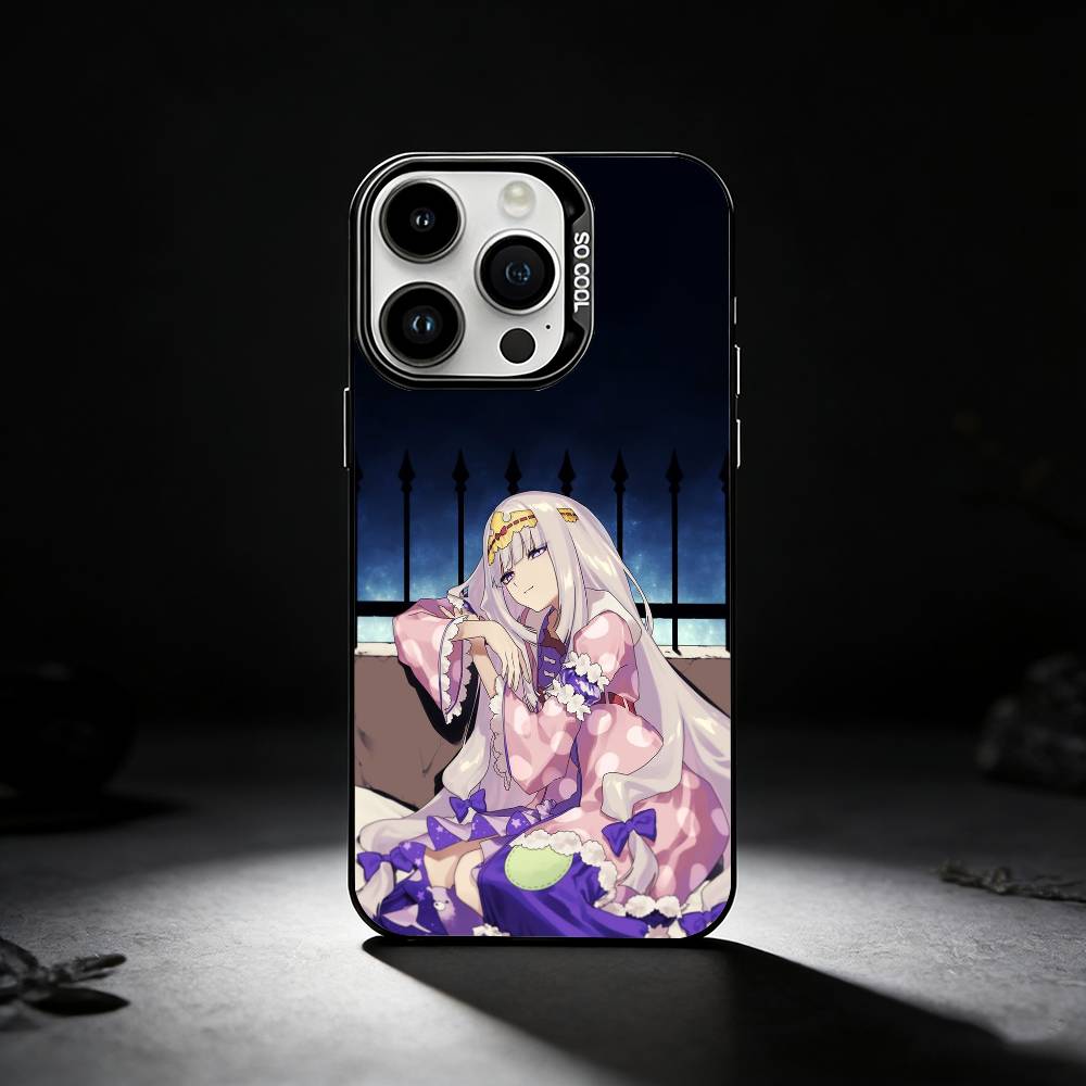 

S-Сонный демон C-Замок Чехол для телефона Для iPhone 17,16,15,14,13,12,11 Plus,Pro Max,XS,Цветной серебристый чехол для телефона iPhone16pro