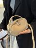 Women's Genuine Leather Handbag - Spring/Summer 2025 Camera Crossbody & Handheld Bag 