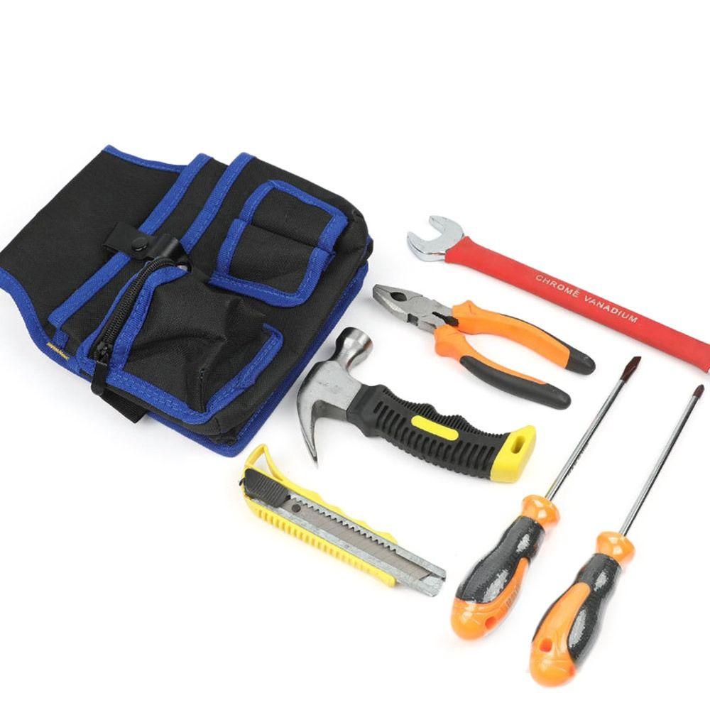 Multifunction Tool Storage Bags Multiple Pockets Toolkit Pouch  Hardware Maintenance Organizer
