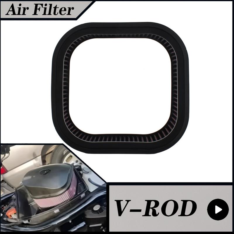 For Harley V Rod VRSCA V-Rod VRSCAW VRSCB VRSCD Night Rod VRSCDX VRSCD Air Cleaner Replacement 2002-2013 Motorcycles Air Filter