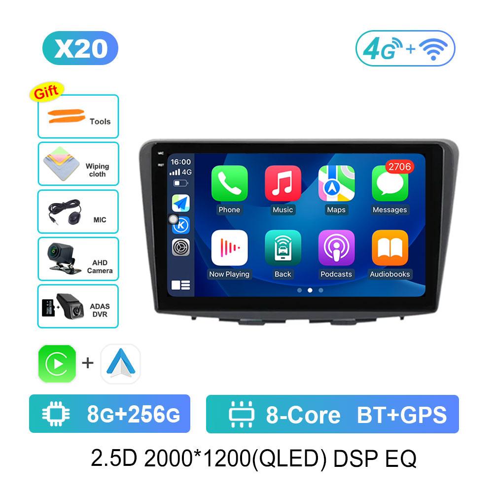 Navigation GPS Android 14 DSP Stereo WiFi Car Radio Multimedia Player for Suzuki Baleno 2016 - 2019 2.5D Screen 4G Bluetooth