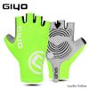 Giyo Breaking Wind Cyklistické rukavice bez prstů Protiskluzové cyklistické palčáky Závodní silniční kolo Rukavice MTB Biciclet Guantes Ciclismo