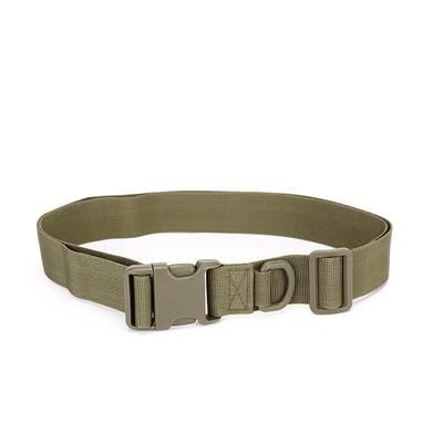 Men's Outdoor Nylon Canvas Belt with Plastic Buckle
