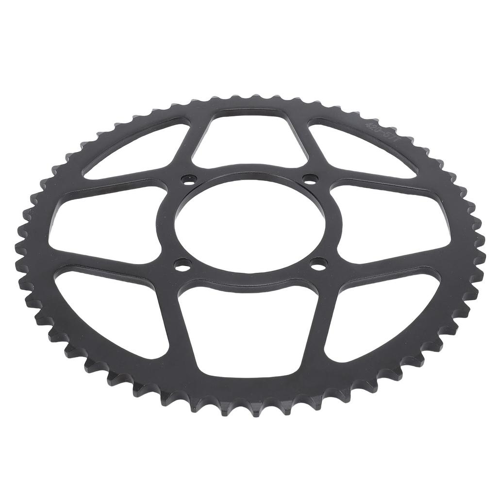 420 Chain 57 Tooth Rear Sprocket Steel Alloy Rear Drive Sprocket for ATV Quad Pit Dirt Bike