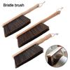 Natural Wood Bristles Soft Bristle Bed Brush Anti Static Multi Surface Cleaning Brush for Bed Sofa Dusting Brush Kitchen Eco Fri