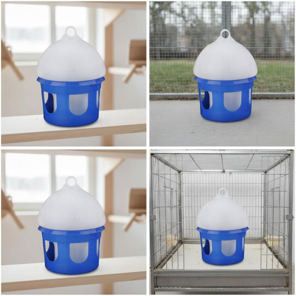 Pigeon Waterer with Hanging Loop Practical for Aviaries, Pet Care