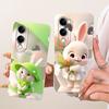 Case For Vivo Y04 Y29s Y19e Y19 2025 Cover V2430 V2446 V2432 Cute Cartoon Cat Rabbit Soft Cover For Vivo T4 Lite V2509 Protector