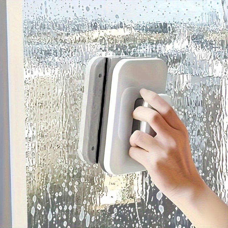 Double-Sided Magnetic Window Cleaner - Strong Suction Glass Cleaner For High Windows, Double-side Safe & Practical Household Cleaning Tool